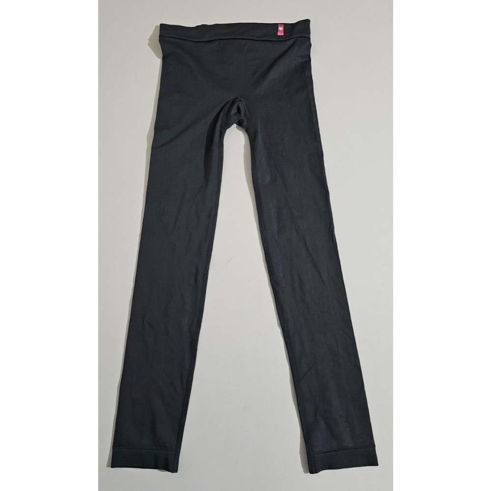 Victoria’s Secret Pink Sport Footless Tights M/L Black Fitted NWTs $24.50